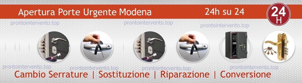 Apertura porte urgente a Modena 